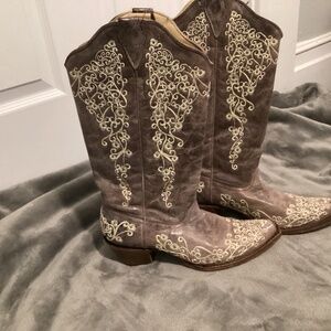 Corral Cowboy Boots Ladies size 8